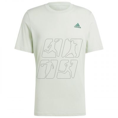 adidas Essentials Single Jersey Embroidered Small Logo Tee M IX0119