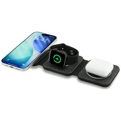 3. Guess 4G 3-in-1 15W MagSafe Wireless Charger - Black