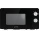Gorenje MO20E1B Freestanding Microwave Oven, 20 L, 800 W, Black
