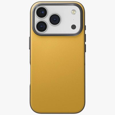 2. Uniq Lyden DS Case for iPhone 17 Pro Magclick Charging - Yellow-Gray