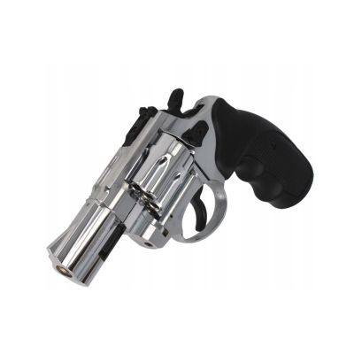 6. ZORAKI R1-K6L BAS blank alarm and signal revolver, 2.5" barrel, cal. .22 Long Blank, flash chrome (R1256MNP-BAS)