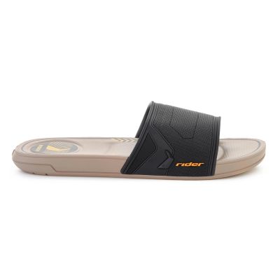 6. RIDER START SLIDE AD BEIGE/BLACK/YELLOW 12442-BT205