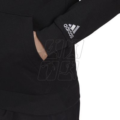 6. adidas Essentials French Terry Linear Logo Hoodie M GK9064