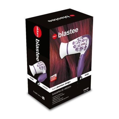 6. ELDOM HAIR DRYER HT270 BRIZO 2000W SUPER-SILENT TECHNOLOGY 3 AIRFLOW LEVELS, IONIZATION AUTO-CLEANING FUNCTION;