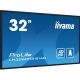 4. Large Format Monitor iiyama LH3260HS-B1AG A 80cm (31.5") LED Wi-Fi 500 cd/m2 Full HD Android 11 24/7 Black