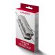 9. AXAGON HMC-8HLSA Multiport Hub USB-C 3.2 Gen 1, 3x USB-A + 4K/60Hz HDMI + SD/microSD, Gigabit LAN, Audio, PD 100W - Silver