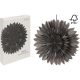 16. DECORATIVE HANGING PAPER STAR 3D 50CM GRAY