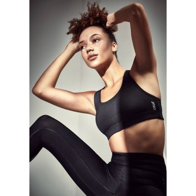 7. CASALL Iconic Sports Bra Black