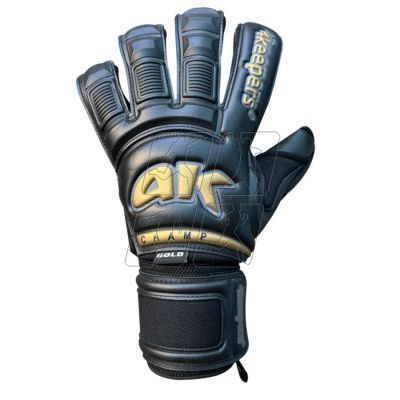 5. 4keepers Champ Gold Black VI RF2G Jr goalkeeper gloves S906497