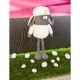 18. SHEEP ON TELESCOPE 35-50CM SPRING DECORATION