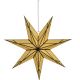 2. PAPER DECORATION STAR 50CM 7 ARMS CREAM