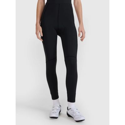 7. Women's cycling leggings with gel-foam padding and suspenders 4F 4FWSS25TFTIF331-20S