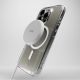 5. Puro Impact Clear D3O MagSafe Silicone Case for iPhone 16 Pro - Transparent