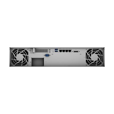 4. Synology RackStation RS1221+ NAS Rack Server (2U) Ryzen Embedded V1500B 4 GB DDR4 0 TB DiskStation Manager Black