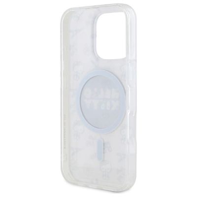 7. Hello Kitty IML All Over Paris Magsafe Case for iPhone 16 Pro Max - Pink