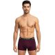 4. Le Coq Sportif Men's Boxer Briefs 3-Pack Black Gray Burgundy
