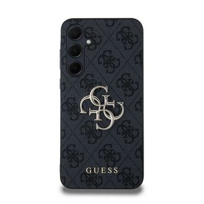 3. Guess 4G Big Metal Logo case for Samsung Galaxy A35 - black