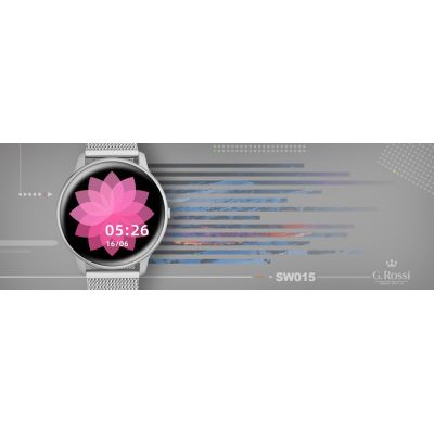 7. Women's SMARTWATCH G. Rossi SW015-3 Silver