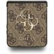 5. Guess Big 4G Logo Classic Logo Case for Samsung Galaxy Z Flip 7 - Brown