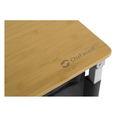 3. Outwell Padres XL Storage Unit Gray 4-Shelf Foldable