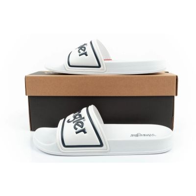10. Wrangler men's Averell Slider sports slippers comfortable white