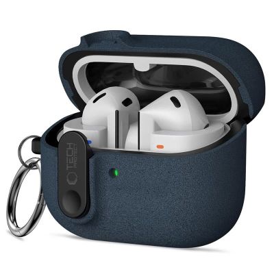 Tech-Protect Slim Hook Case for Samsung Galaxy Buds 3 / 3 FE / 3 Pro - Navy Blue