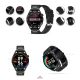 2. GIEWONT Vertex SmartCall GW450-2 Carbon/Carbon Leather smartwatch