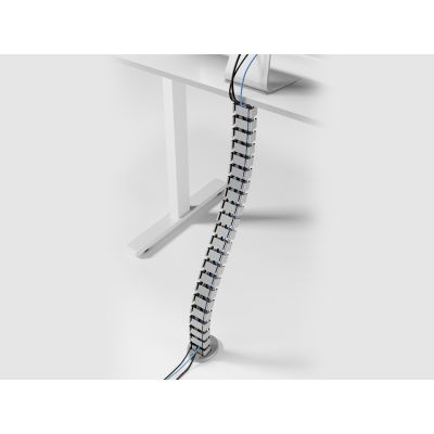 6. Equip 650860 Cable Organizer Desk Cable Sleeve Gray 1 pc.
