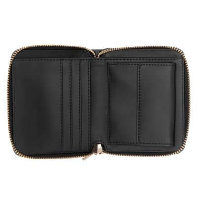 3. GUESS SMALL WOMEN'S WALLET BLACK GREGORIA