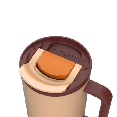 6. Kambukka Rio Tumbler 950 ml Thermal Tumbler with Straw, Almond Dream