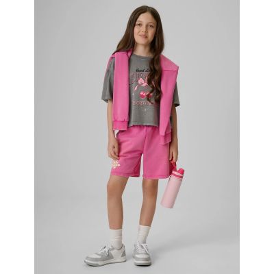 Girls' sweatpants 4F 4FJRSS26TSHOF0925-54S