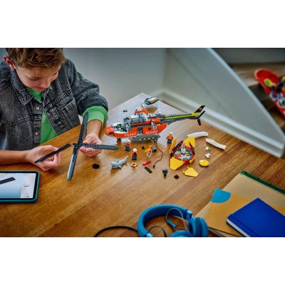 12. LEGO City 60503 Coast Guard Helicopter