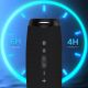 13. Dudao Y21Pro Wireless Speaker with RGB Backlight Bluetooth 5.3 - Black