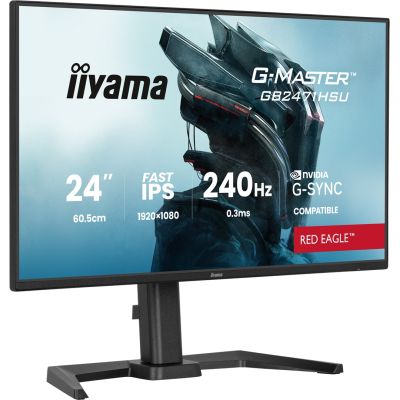 9. IIYAMA LED Fast IPS MONITOR 23.8" GB2471HSU-B1 Red Eagle 240Hz