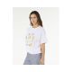 2. RIP CURL Women's Poolside Heritage Tee White