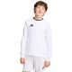7. adidas Entrada 26 Long Sleeve Jersey Kids’ Shirt, White, KF5874