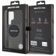 8. AMG Transparent Rhombs MagSafe Case for Samsung Galaxy S25 Ultra - Black