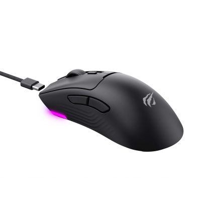 8. Havit MS966WB Wireless Gaming Mouse (Black)