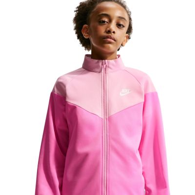 3. Nike Sportswear Kids Tracksuit Pink HQ9315 675