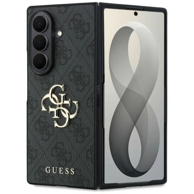 Guess Big 4G Logo Case for Samsung Galaxy Z Fold 8 Ultra - Black