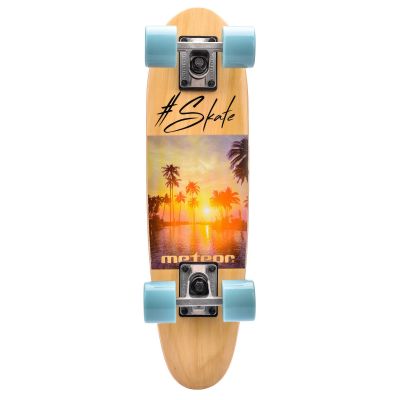 12. Meteor Summer Sunset Skateboard 24287