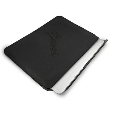 4. Guess Saffiano Script cover for a 13" laptop - black