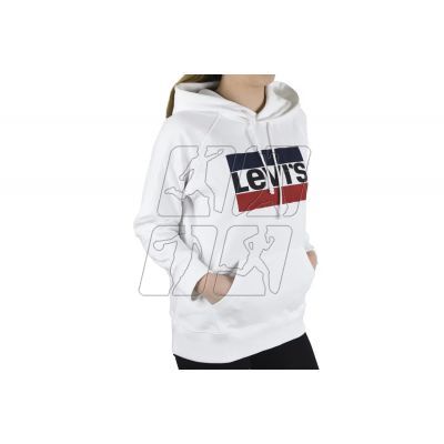 8. Levi&#39;s Sport Graphic Hoodie W 359460001