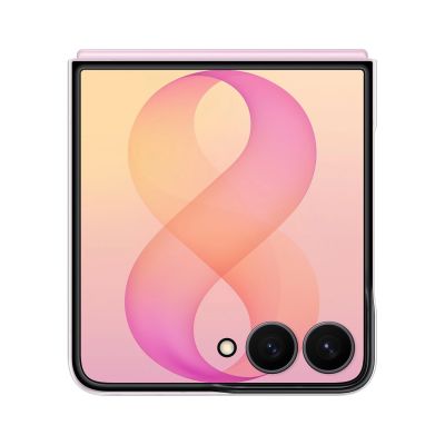 5. EF-CF776CTE Samsung Clear Magnet Cover for Galaxy Z Flip 8 Transparent