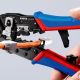 11. Knipex 97 51 13 Cable Crimping Tool Crimping Tool Black, Blue, Red