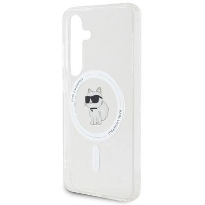 6. Karl Lagerfeld IML Choupette MagSafe case for Samsung Galaxy S24 - transparent