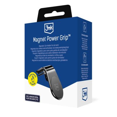 10. 3mk Magnet Power Grip Car Mount for Grille - Black