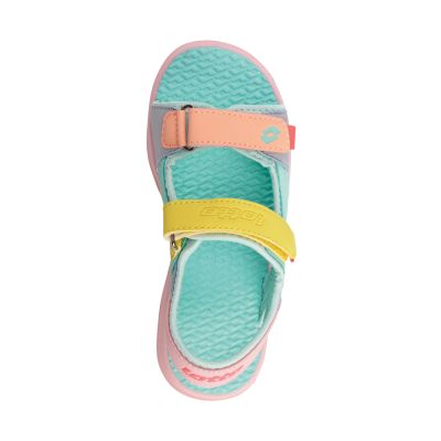 4. Lotto Macarella pink and blue children's sandals 2600620K 4182