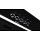 Built-in hood AMICA OMP6255BG 60 cm | LED | black