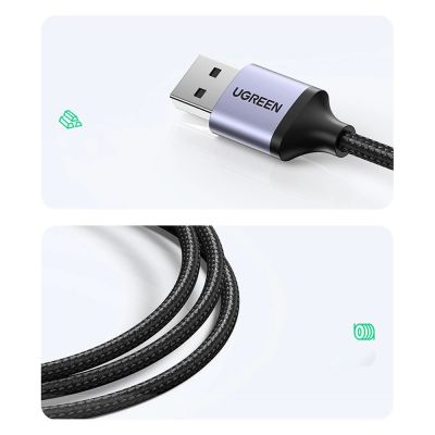 4. Ugreen multifunctional adapter HUB USB 3.0 - 3 x USB / Ethernet RJ-45 / USB Type C PD gray (CM475)